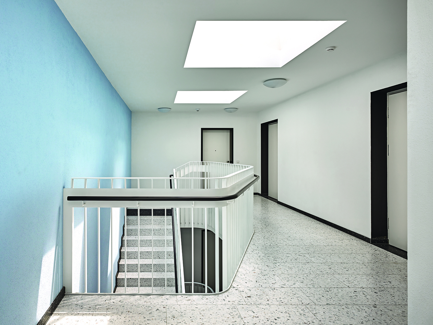 Nero Venato Terrazzo Slab view 3