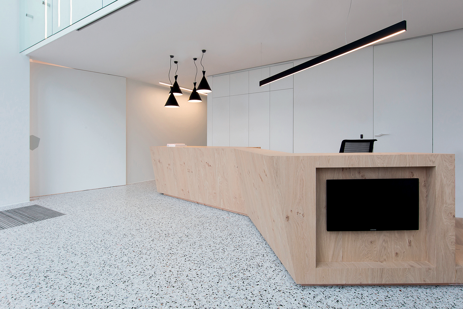 Grigio Venato Terrazzo Slab view 4