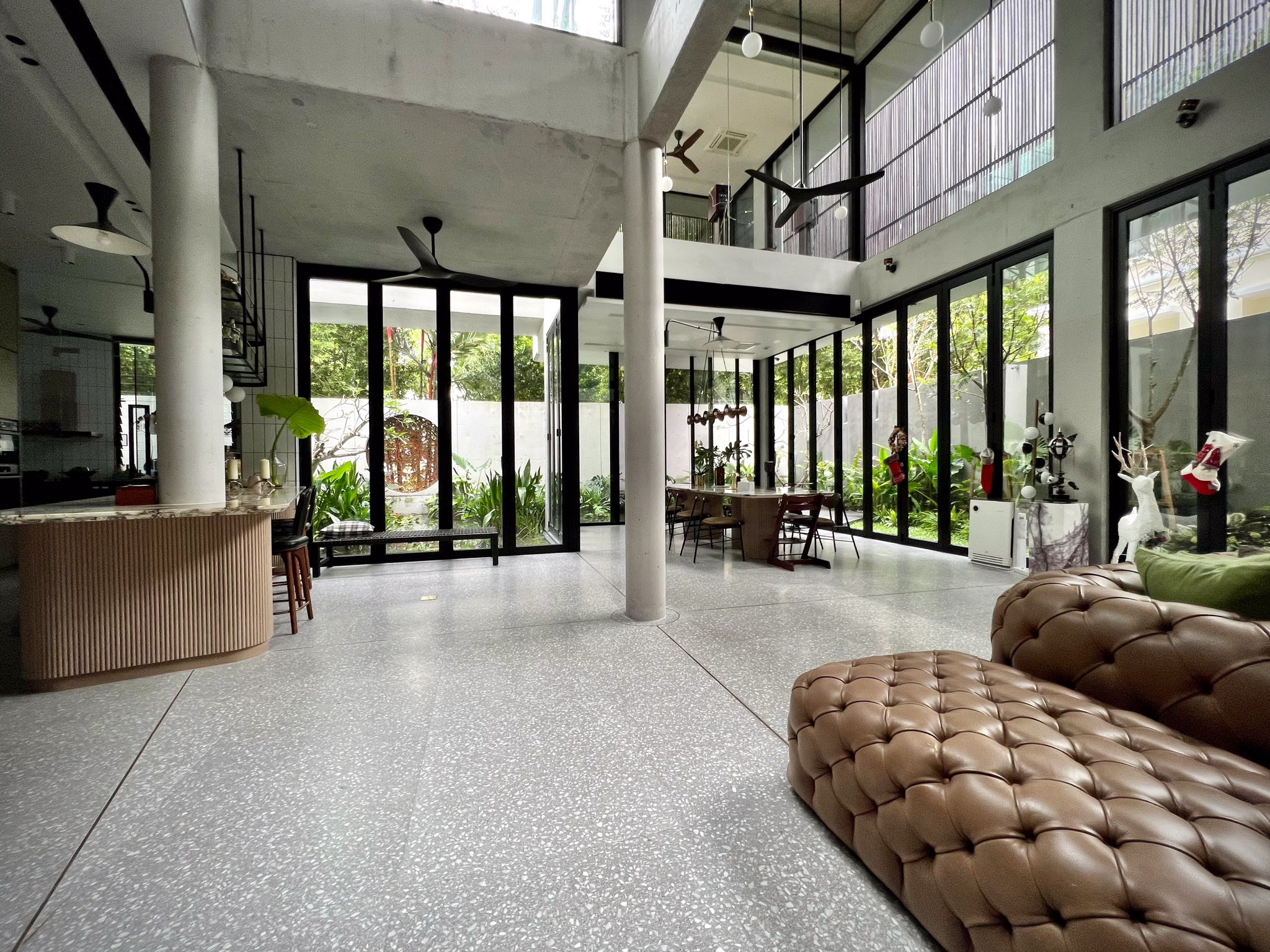Lido Grey Large Chip Terrazzo view 3