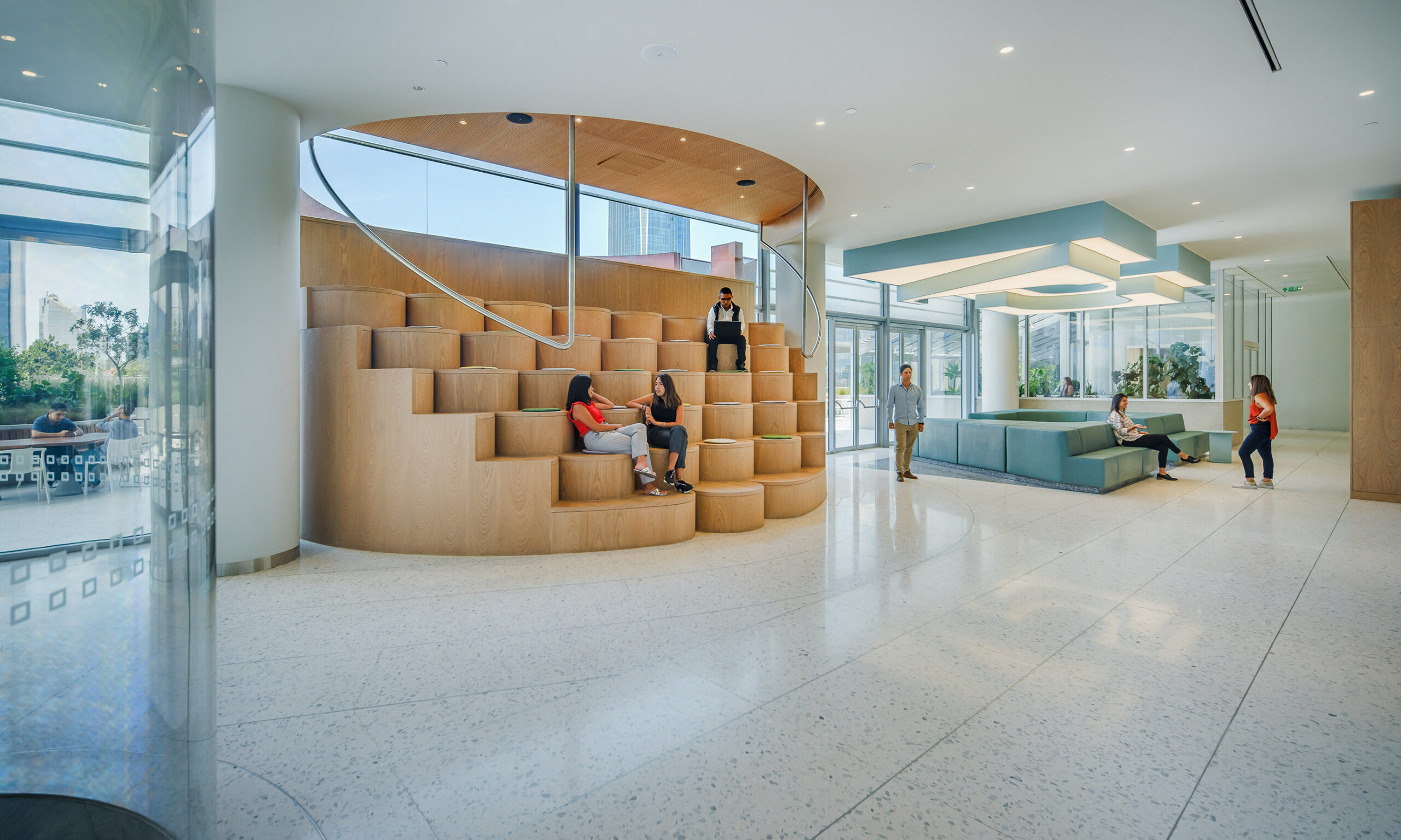 Lido Grey Large Chip Terrazzo view 4