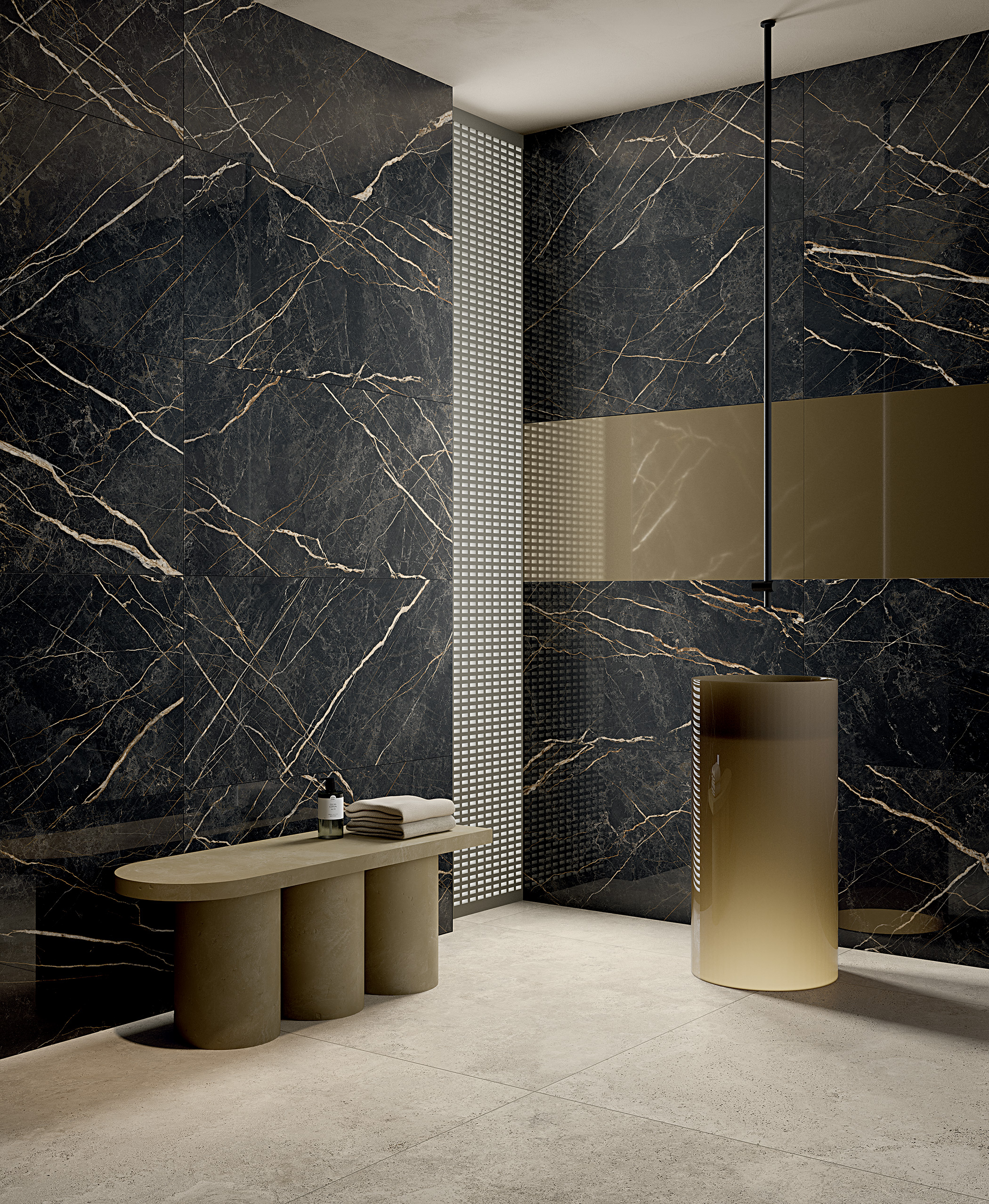 Fondovalle Marble Infinito Calacatta Light “A” Satin Slab view 3