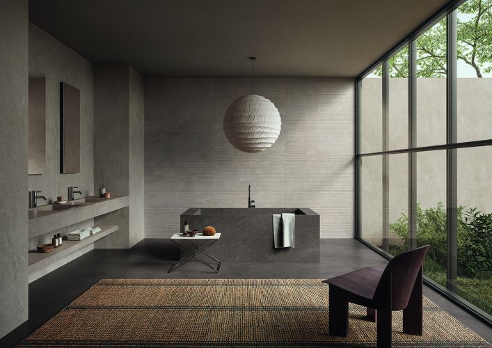 Silver Grain Mix Grey Feature Walls view 2